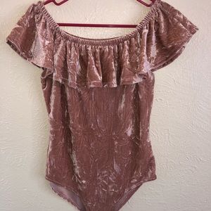 Off the shoulder body suits